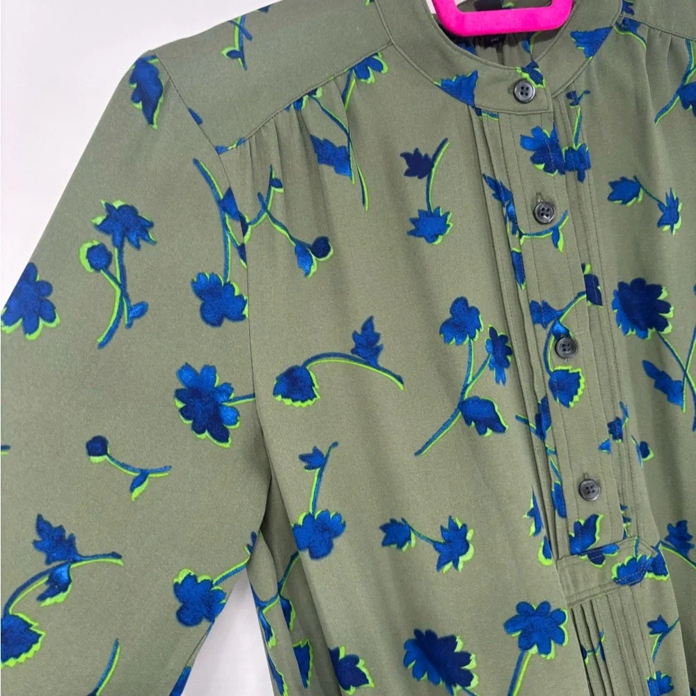 Banana Republic Long Sleeve Floral Dress